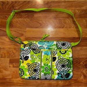 Vera Bradley Retired "Limes Up" Mini Laptop/iPad Hard Case Used Nice Condition